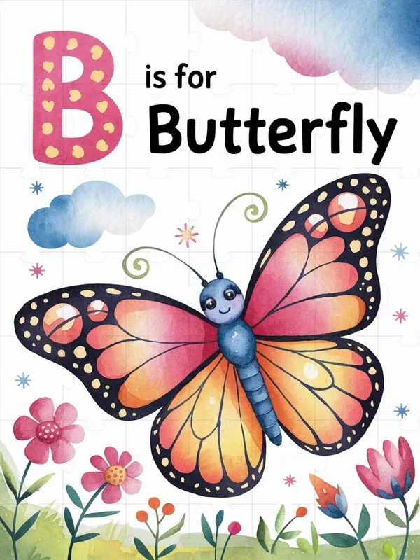 Cute Alphabet Flashcards For Toddlers