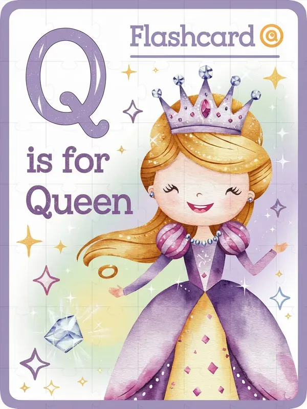 Cute Alphabet Flashcards For Toddlers