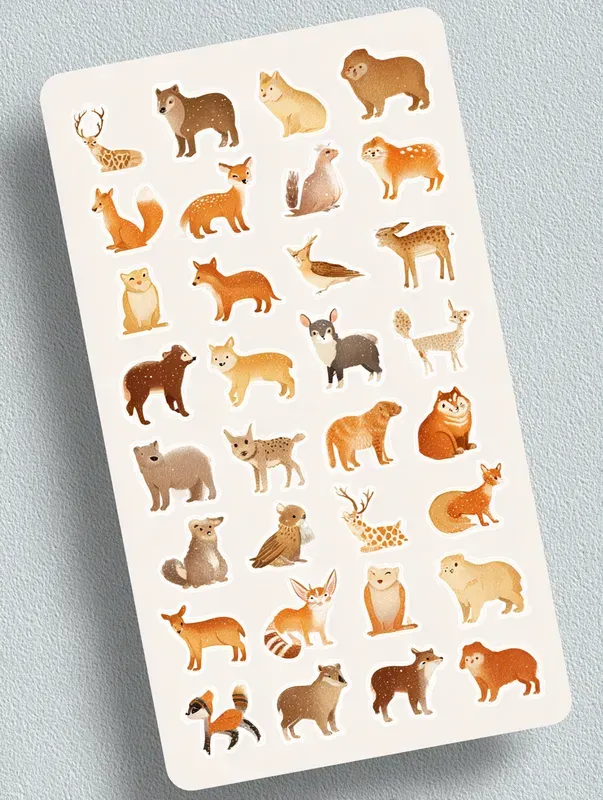 Cozy Autumn Planner Sticker Sheets