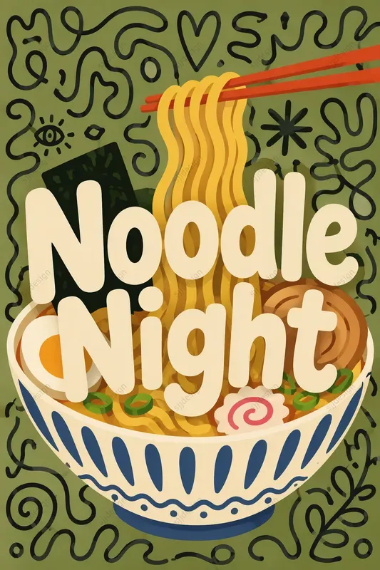 Indie Food Poster Pop Art Sets