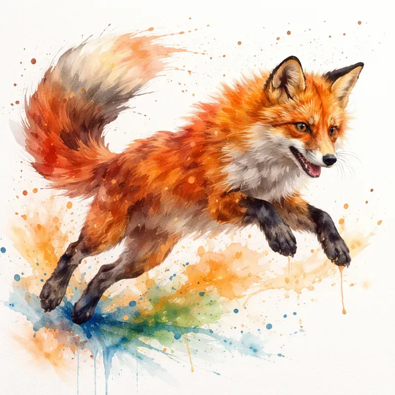 Watercolor Character Action Packs