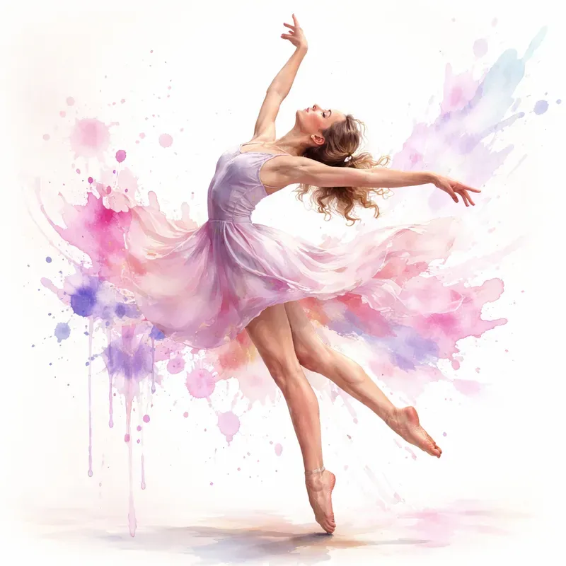 Watercolor Character Action Packs