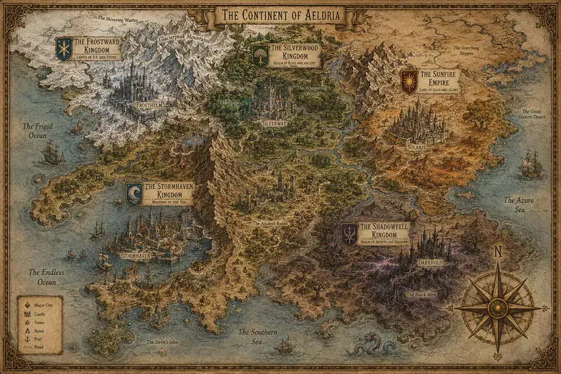 Fantasy World Map Generator