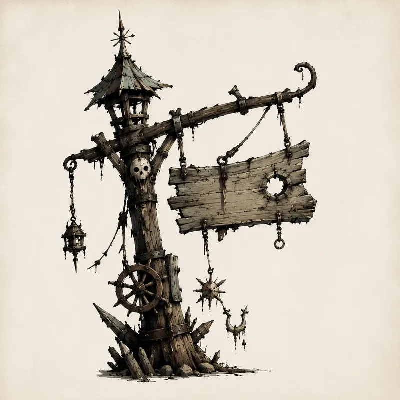 Gothic Survival Game Architectures