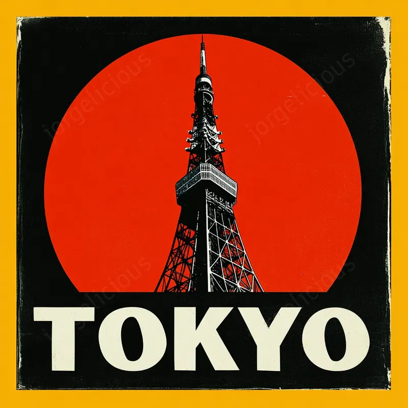 Vintage Bold City Posters