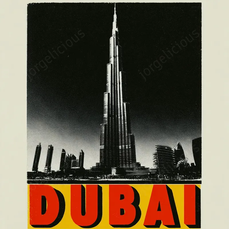 Vintage Bold City Posters