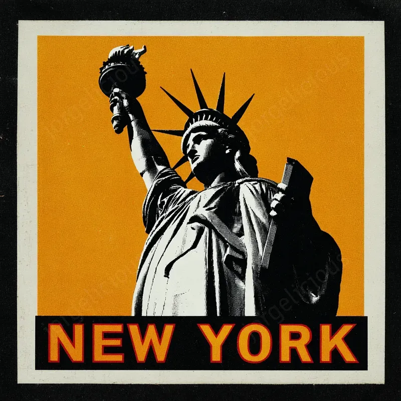Vintage Bold City Posters