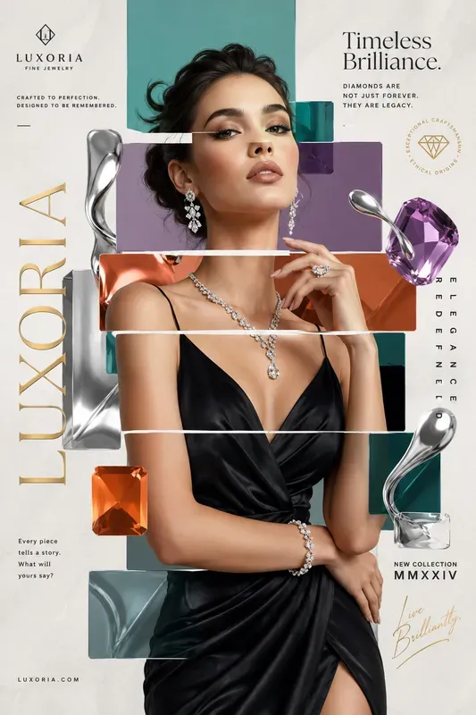 Luxury Fashion Collages