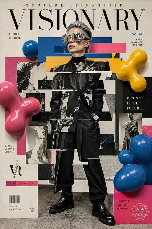 Luxury Fashion Collages