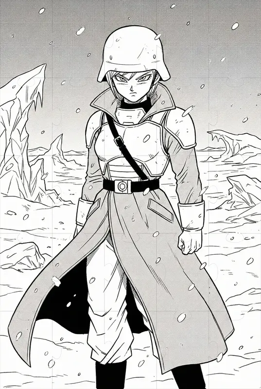 Akira Toriyama Style Dbz Manga Art