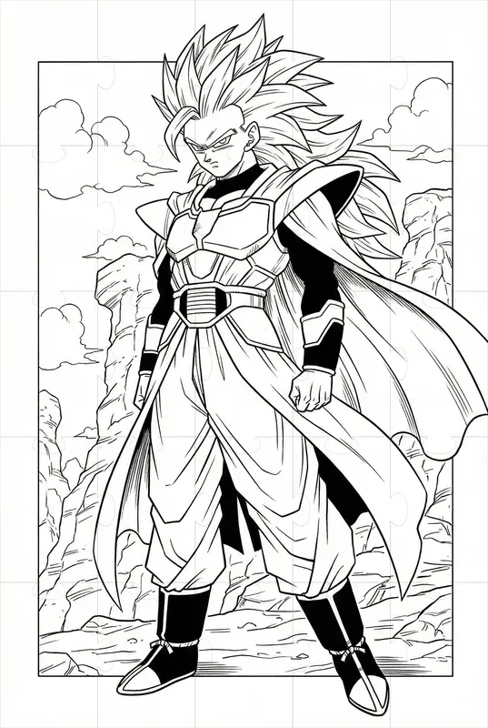 Akira Toriyama Style Dbz Manga Art