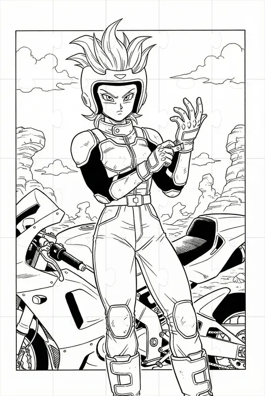 Akira Toriyama Style Dbz Manga Art