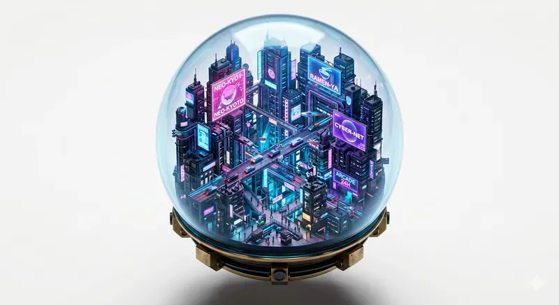 3D Isometric Miniature Dioramas