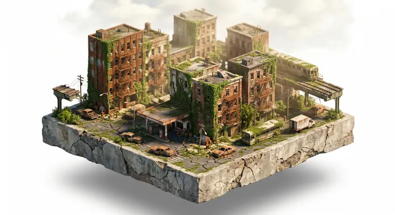 3D Isometric Miniature Dioramas
