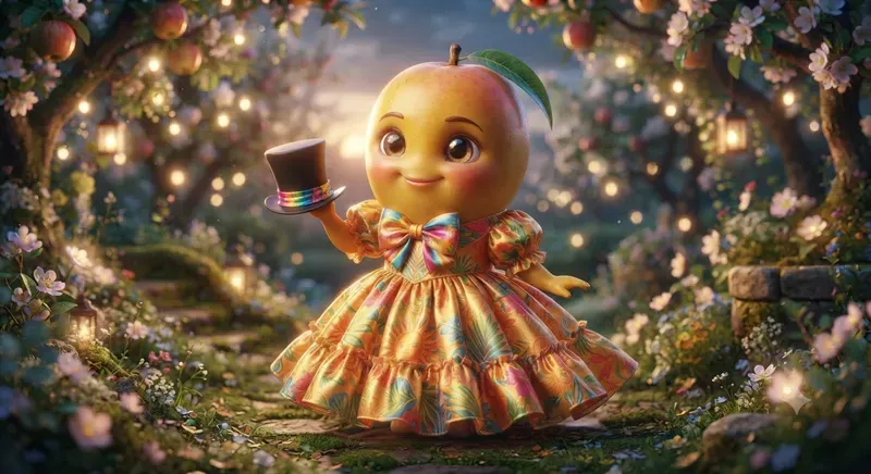 Anthropomorphic Fruit Fashion Collections