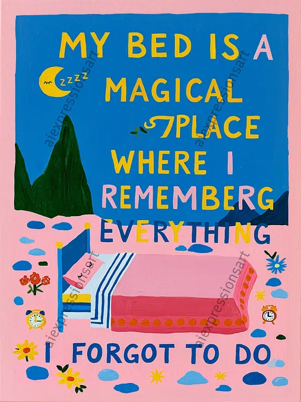 Funny Quote Text Focused Poster Art