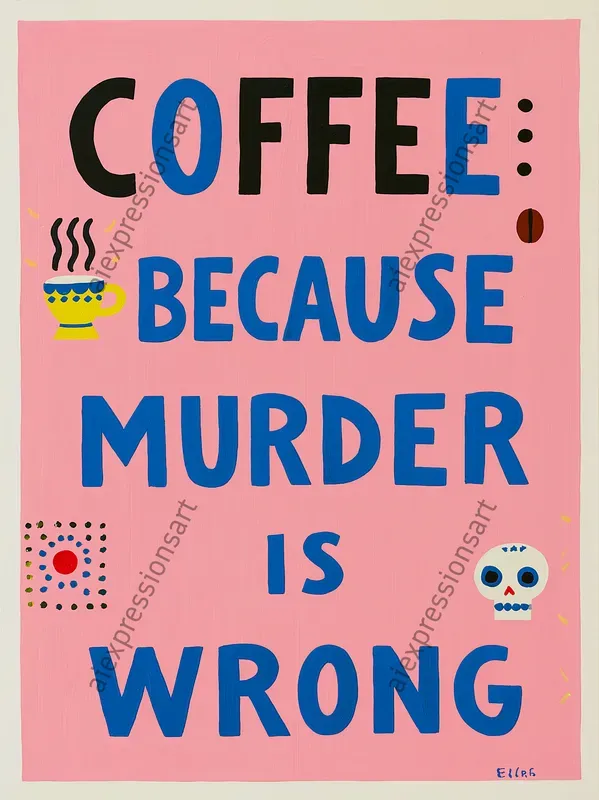 Funny Quote Text Focused Poster Art