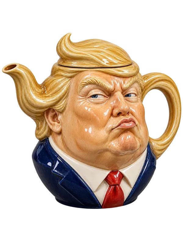 Celebrity Caricature 3D Ceramic Teapots