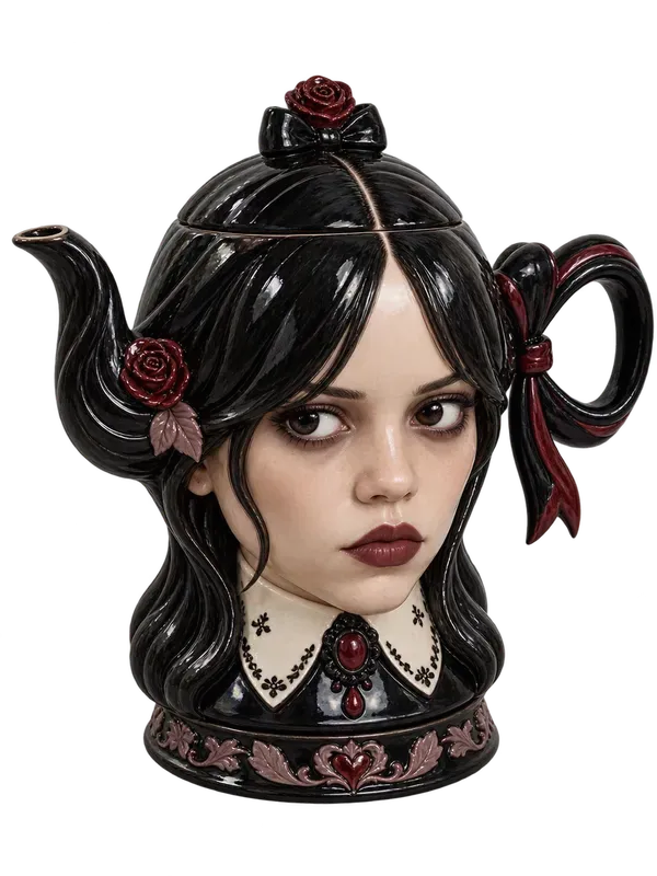 Celebrity Caricature 3D Ceramic Teapots