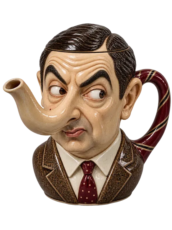 Celebrity Caricature 3D Ceramic Teapots