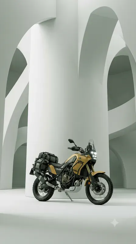 White Cylinder Motorcycle Stages