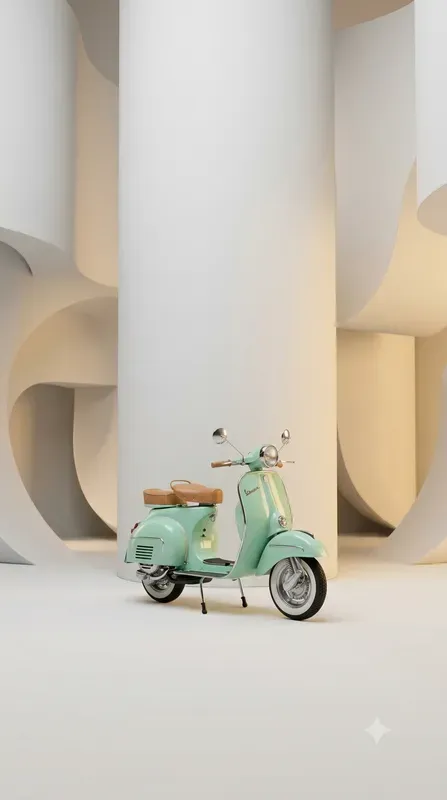 White Cylinder Motorcycle Stages