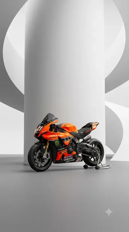 White Cylinder Motorcycle Stages