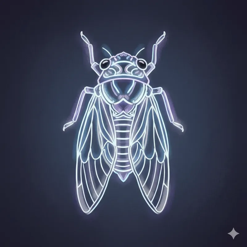 Neon Insect Illustration Systems