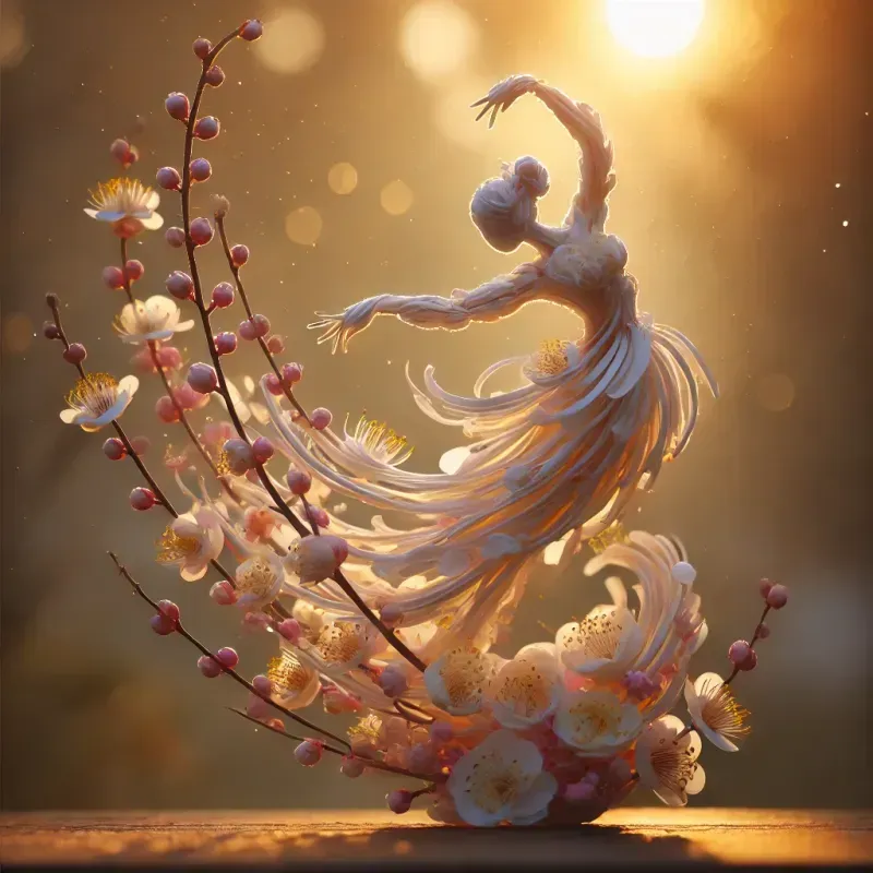Floral Sculpture Creatures