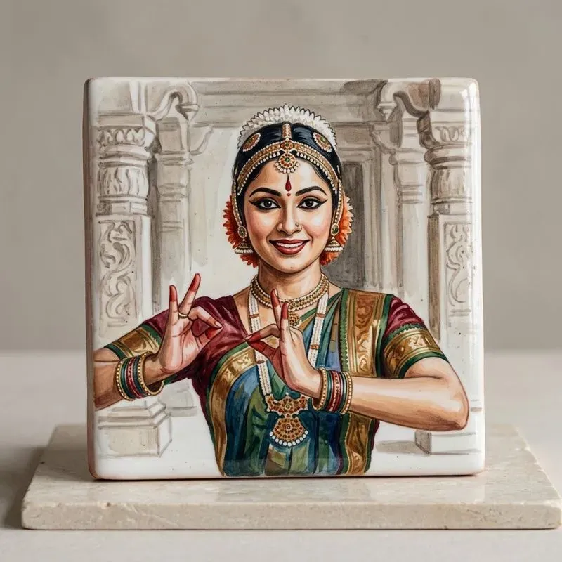 Handpainted Ceramic Tile Artworks