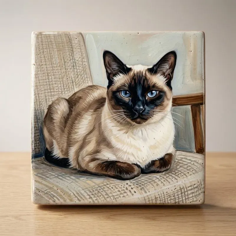 Handpainted Ceramic Tile Artworks