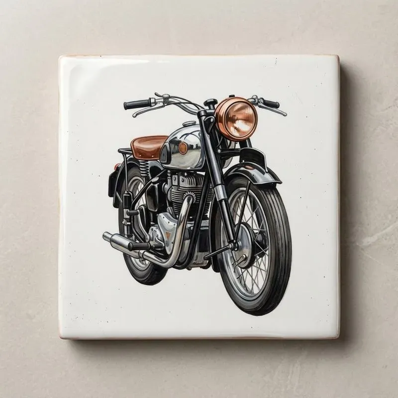 Handpainted Ceramic Tile Artworks