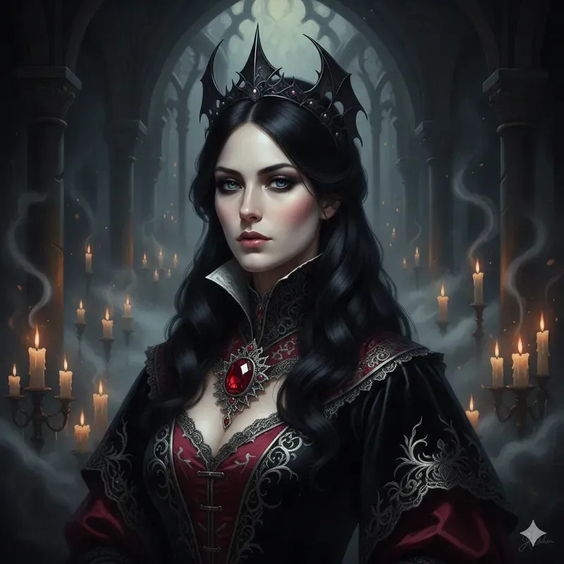 Gothic Portrait Art