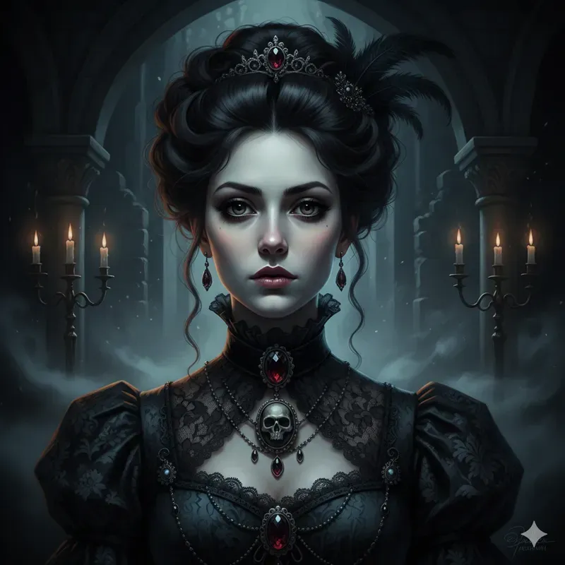 Gothic Portrait Art