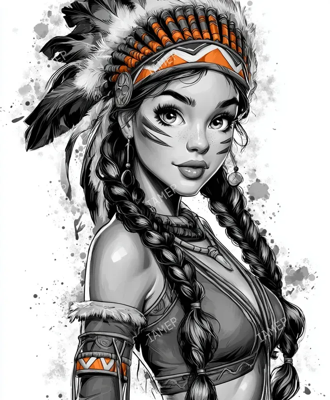 Stylized Grayscale Portraits