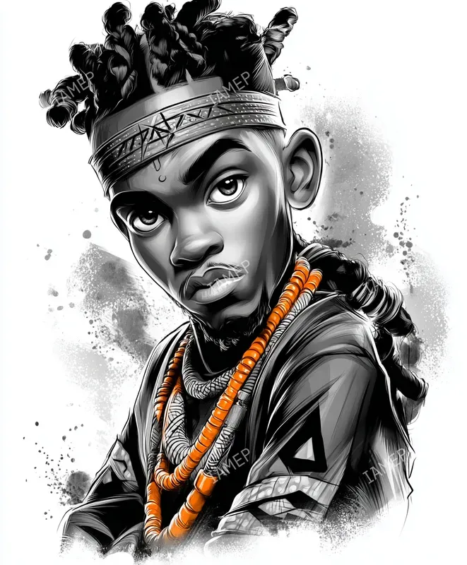 Stylized Grayscale Portraits