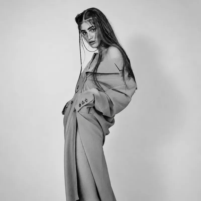 Black White Studio Portraits For Socials