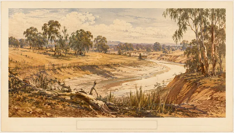 Heidelberg Landscape Lithograph Posters