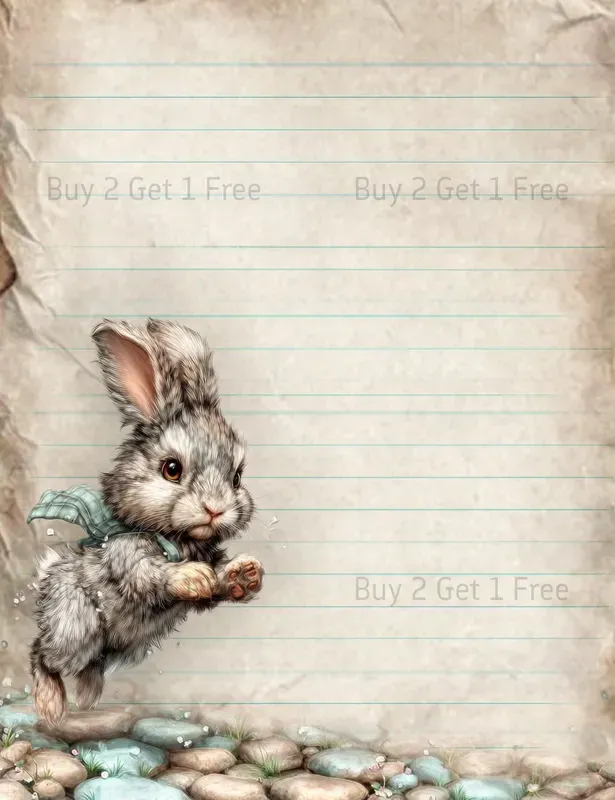 Alice In Medieval World Plain Papers