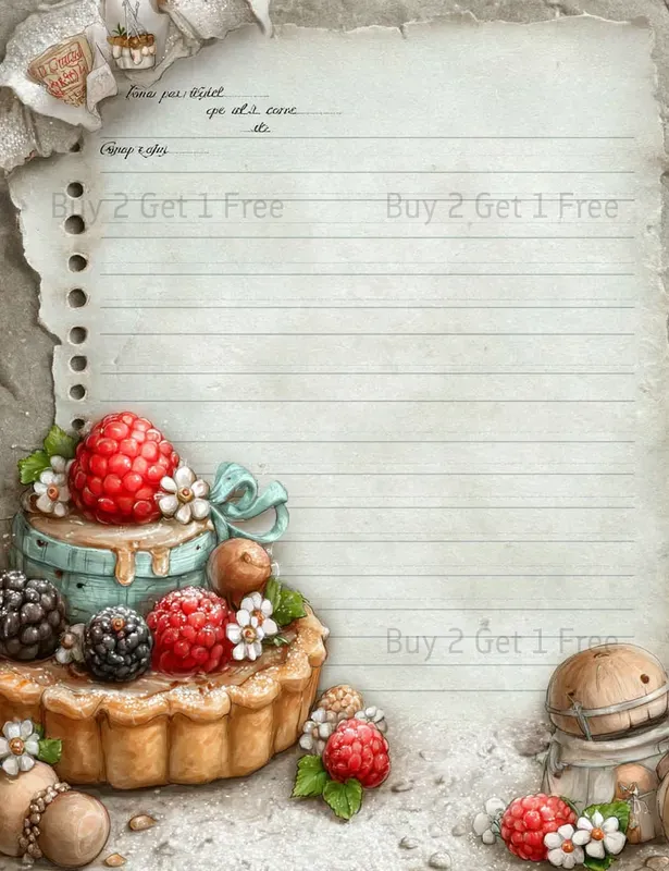 Alice In Medieval World Plain Papers