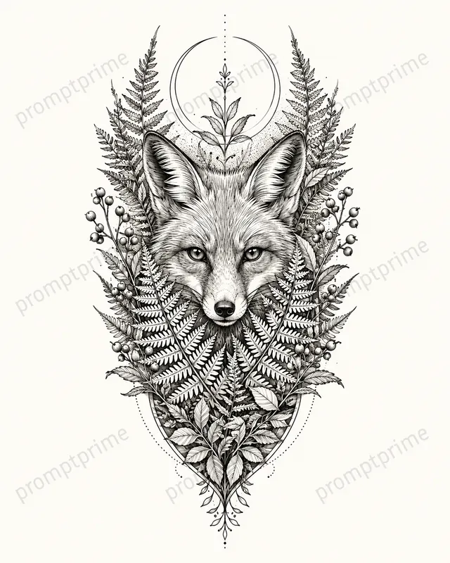 Fine Line Tattoo Concept Generator
