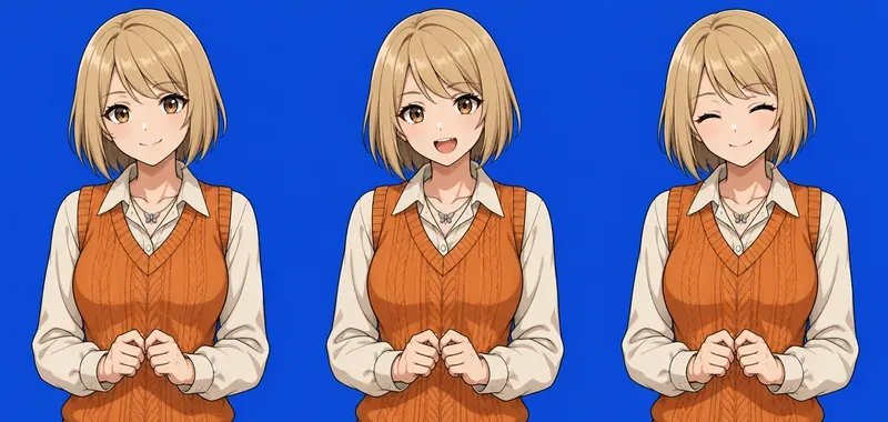 Visual Novel Character Generator