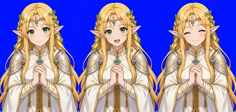 Visual Novel Character Generator