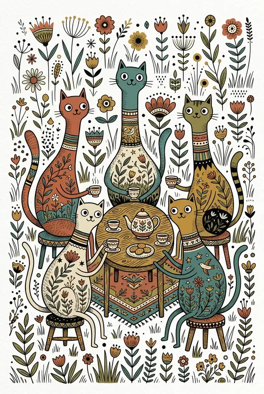 Whimsical Character Graphic Templates
