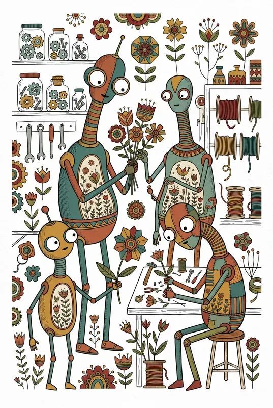 Whimsical Character Graphic Templates