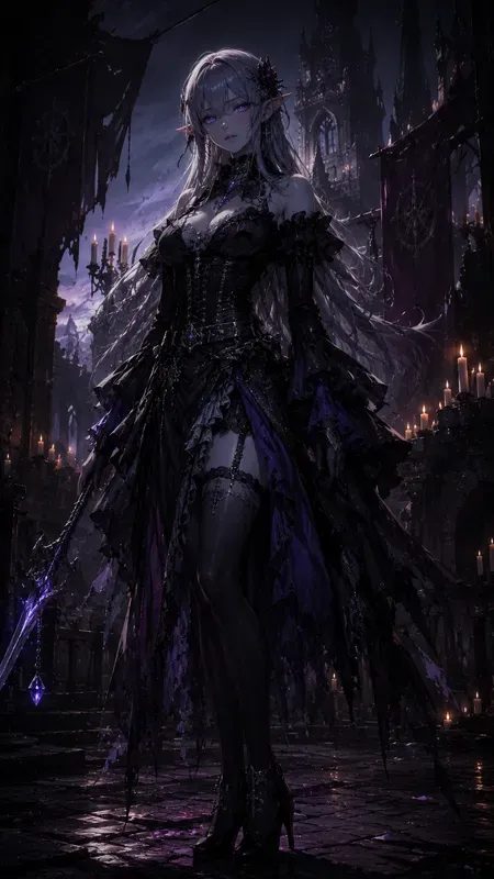 Dark Fantasy Anime Characters Designs