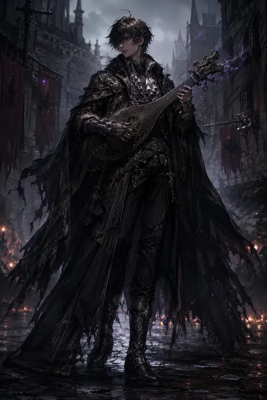 Dark Fantasy Anime Characters Designs