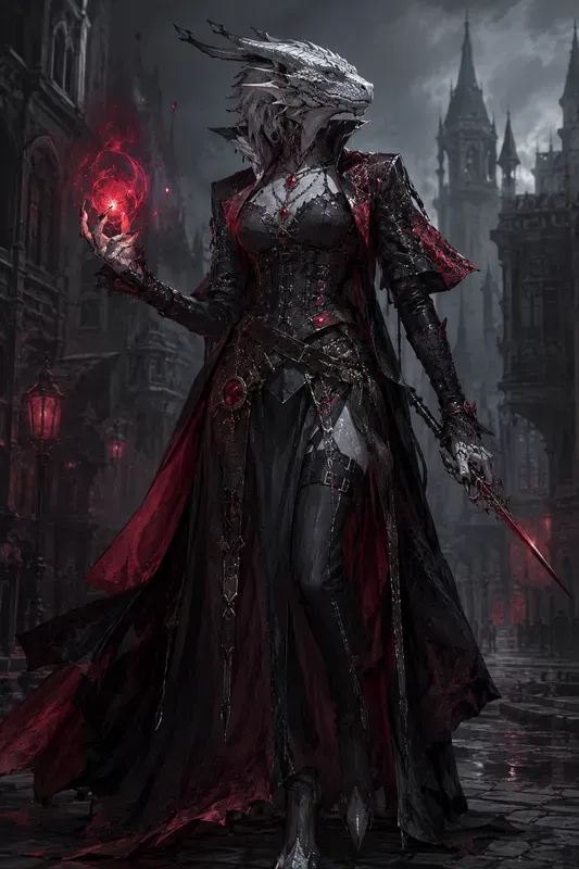 Dark Fantasy Anime Characters Designs