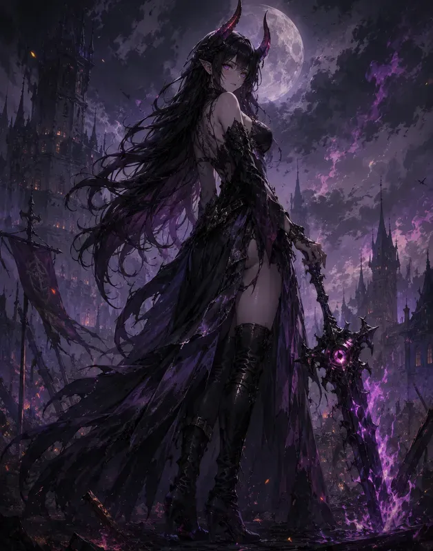 Dark Fantasy Anime Characters Designs
