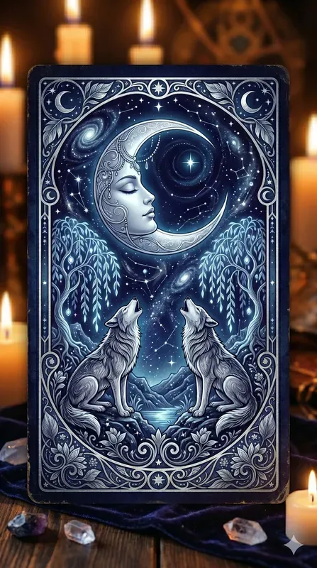 Mystical Tarot Card Art